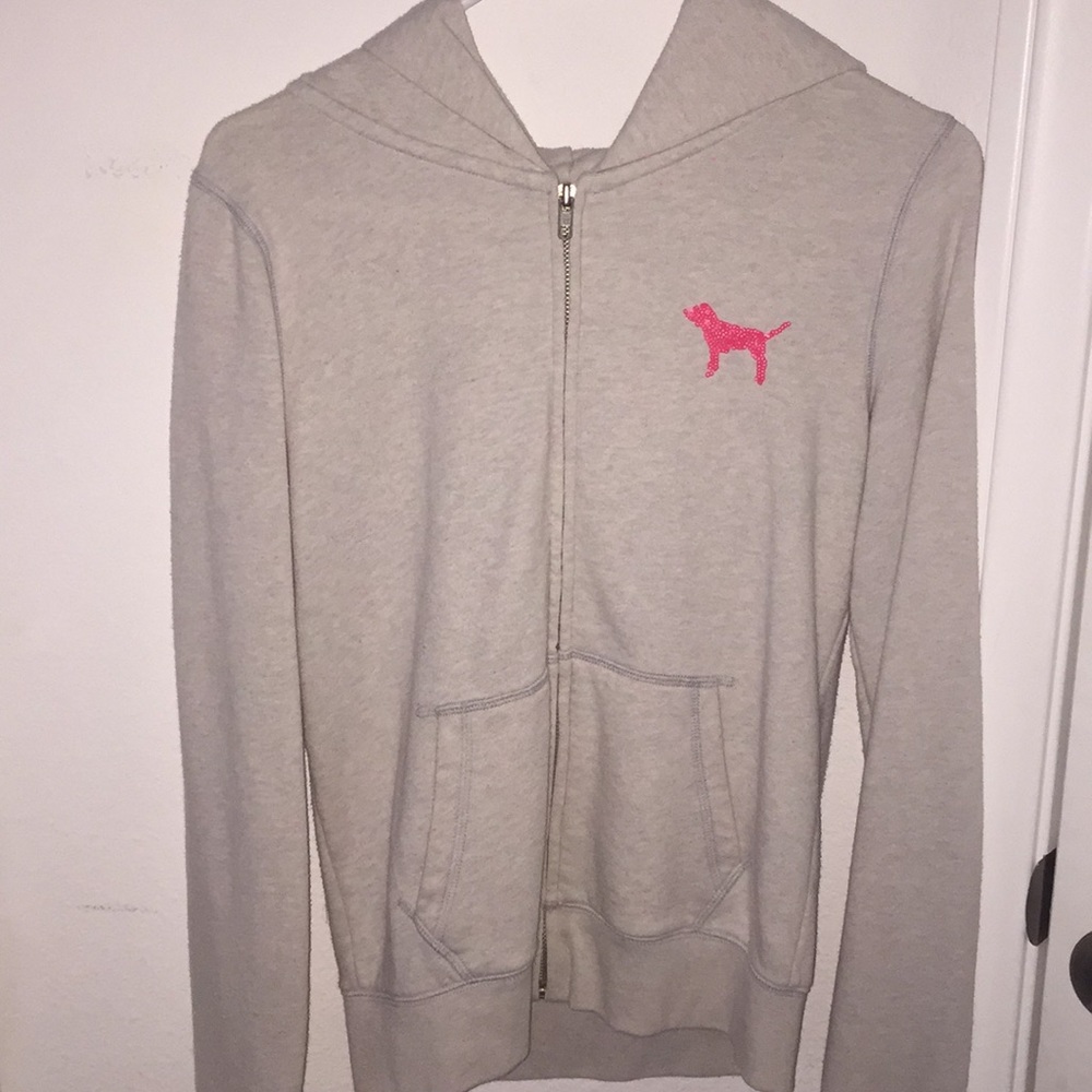 Victoria secret pink zip up